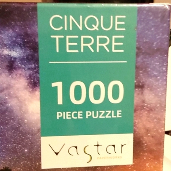 VASTAR CINQUE TERRE ITALIAN RIVIERA 1000 PIECE JIGSAW PUZZLE NWT - Picture 3 of 5